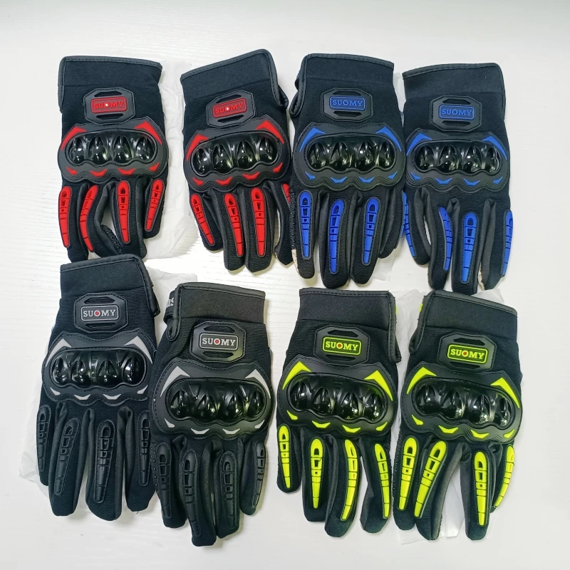 Cycling Glove Padded - SUOMY Half/volledige vinger motorhandschoenen Zomer Mesh
