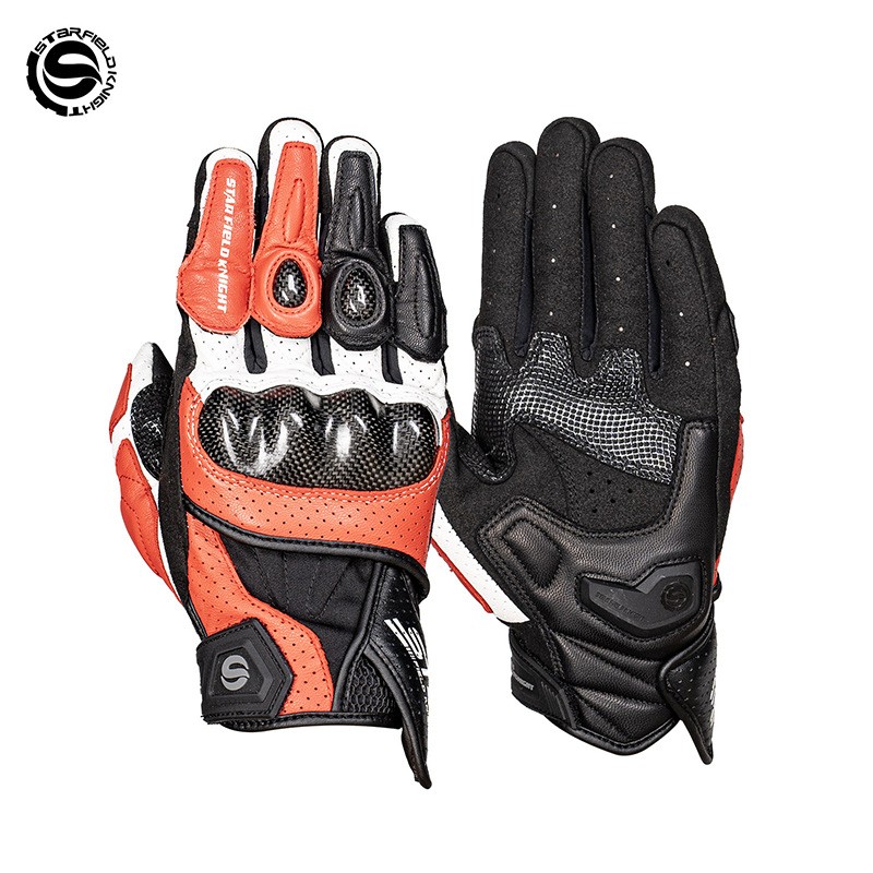 Motorcycle Glove Knuckle - STAR FIELD KNIGHT SKG-580 Zomer Motorhandschoenen