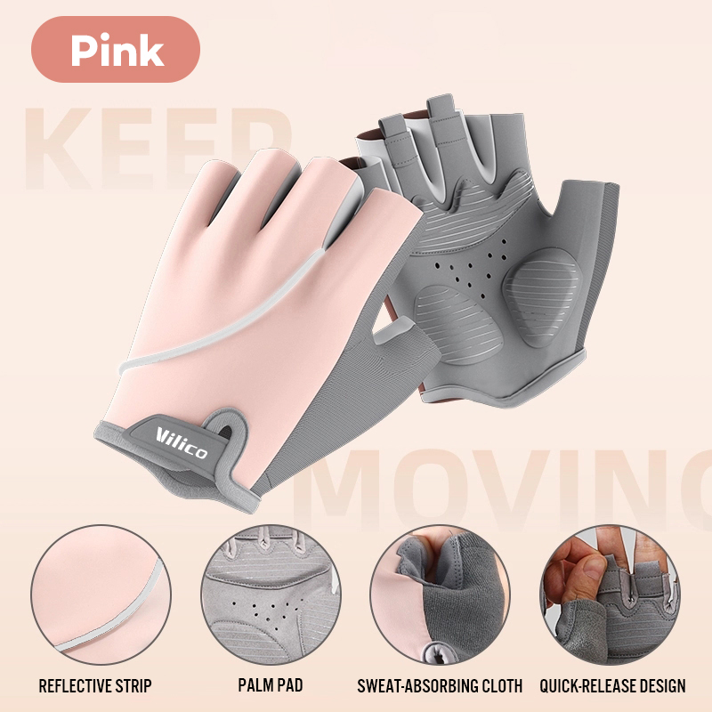 Workout Glove Gym - Zomer ademende fietshandschoenen workout gymhandschoenen voor