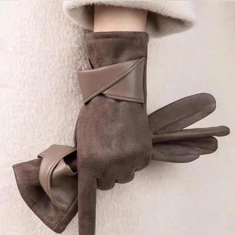1 paar suède handschoenen voor - Leather Driving Glove recensie en prijs