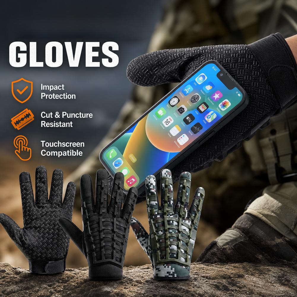 Tactische handschoenen met tou - Work Glove Impact recensie en prijs