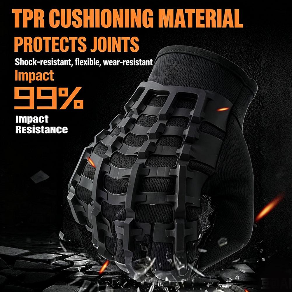 Tactische handschoenen met tou - Work Glove Impact recensie en prijs