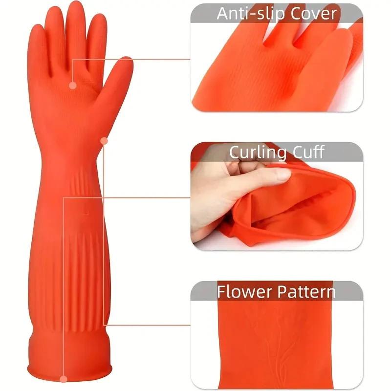 Lange herbruikbare rubberen af - Dish Glove Rubber recensie en prijs