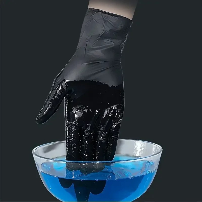 1/100 Stuks Wegwerp Zwarte Han - Latex Disposable Glove recensie en prijs